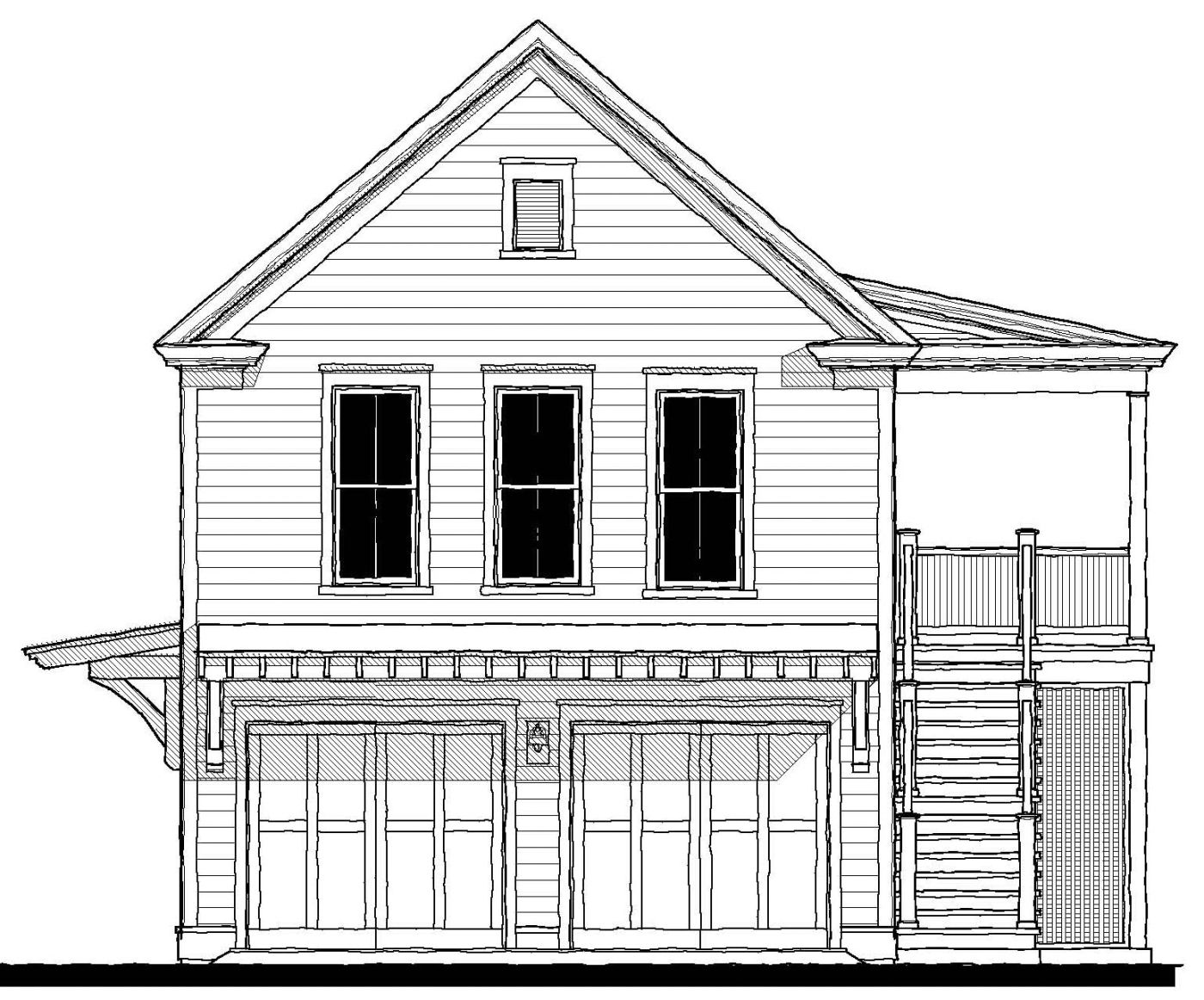 20534 Garage — featured elevation