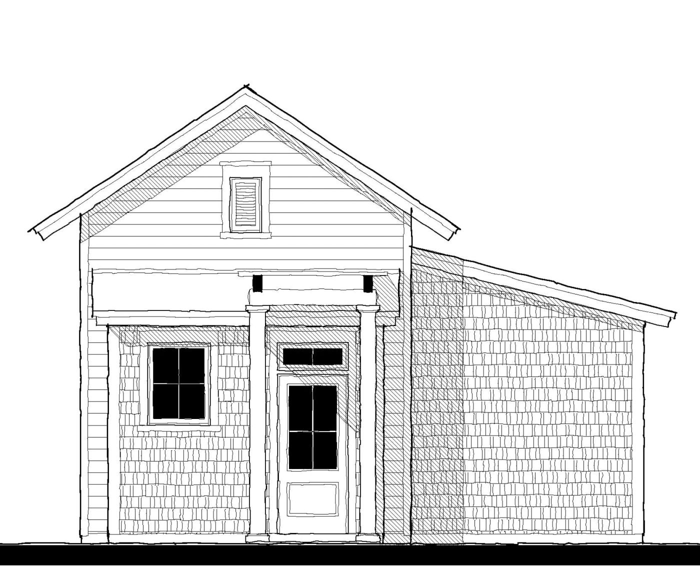 21108 Garage — featured elevation