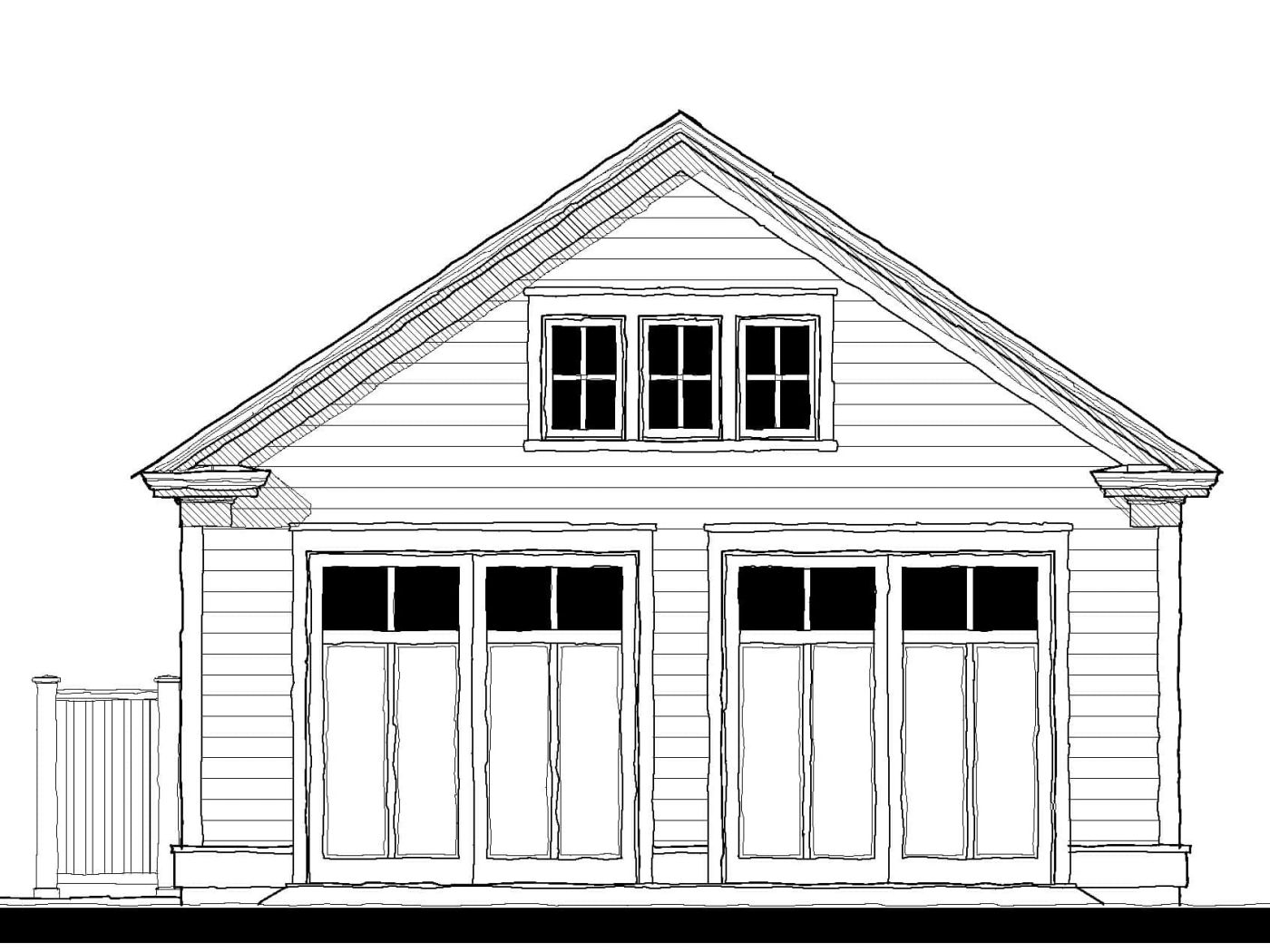 213142 Garage — featured elevation