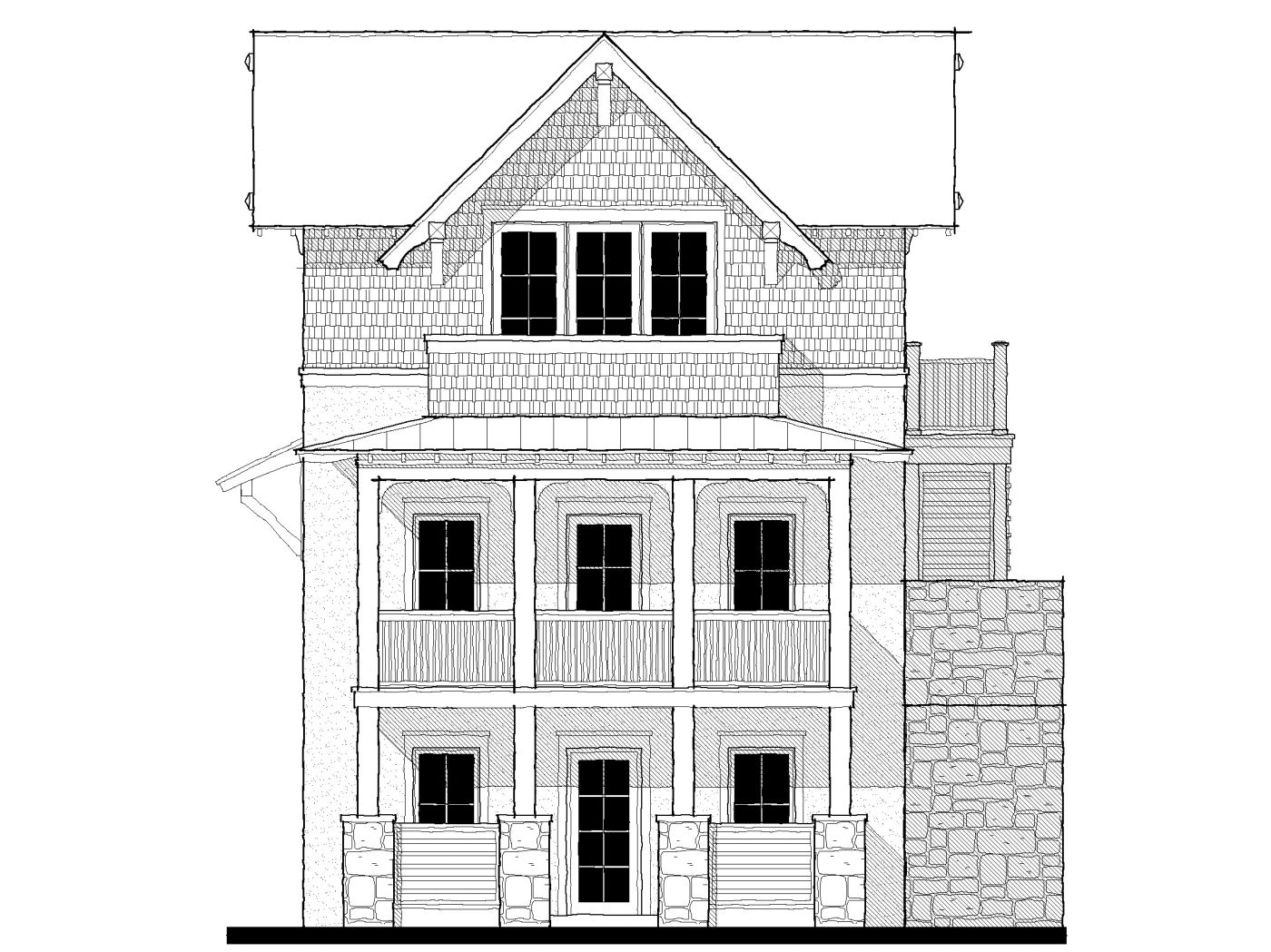 213165 Garage — featured elevation