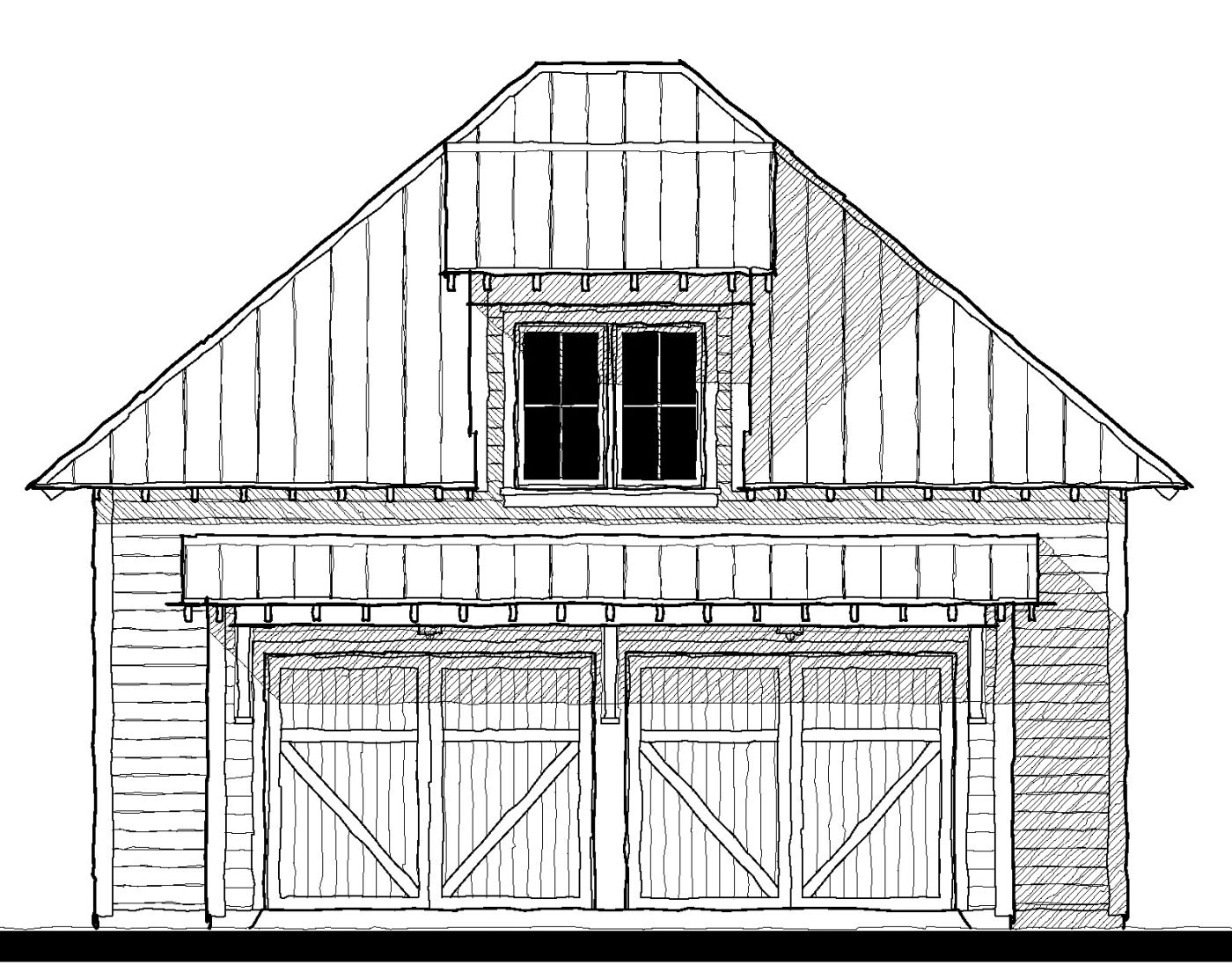 213189 Garage — featured elevation