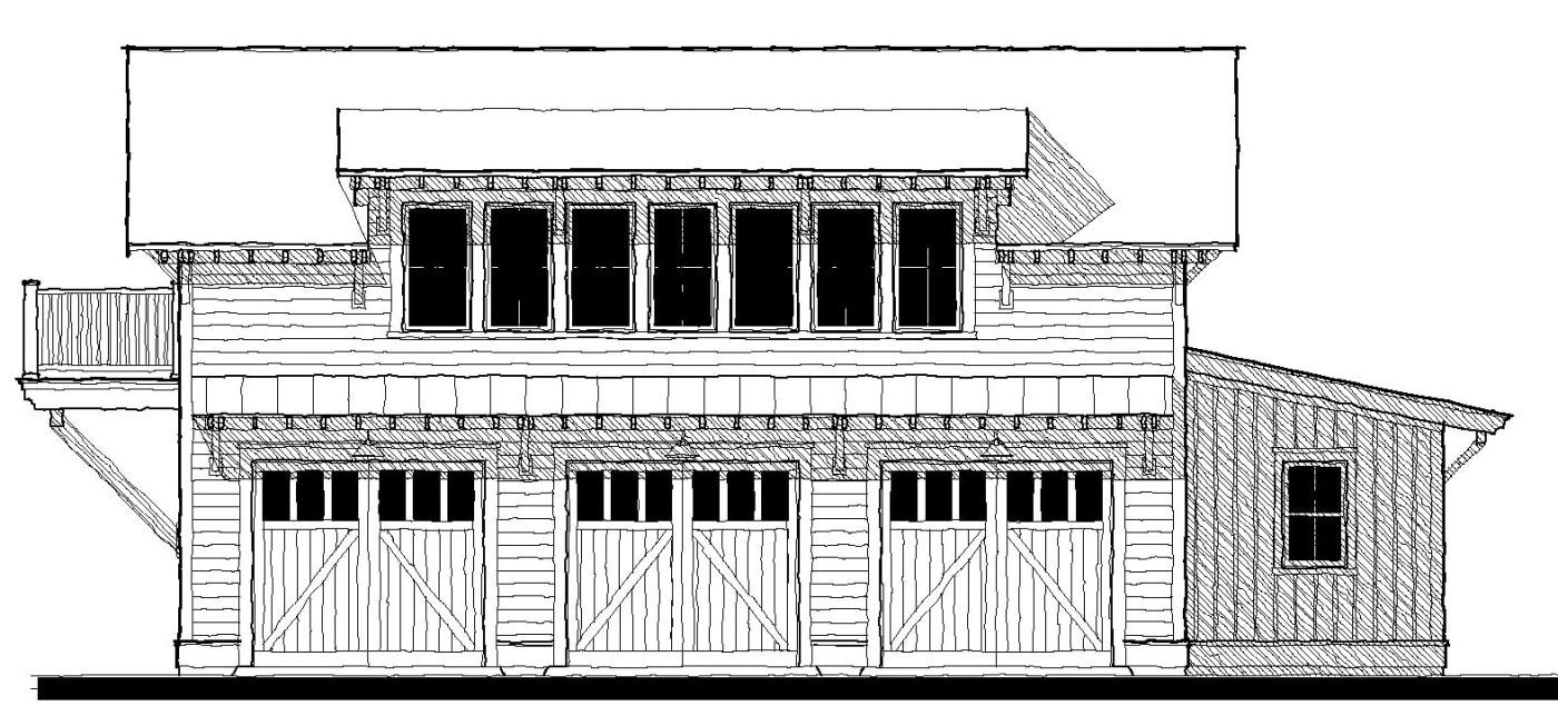 21384 Garage — featured elevation