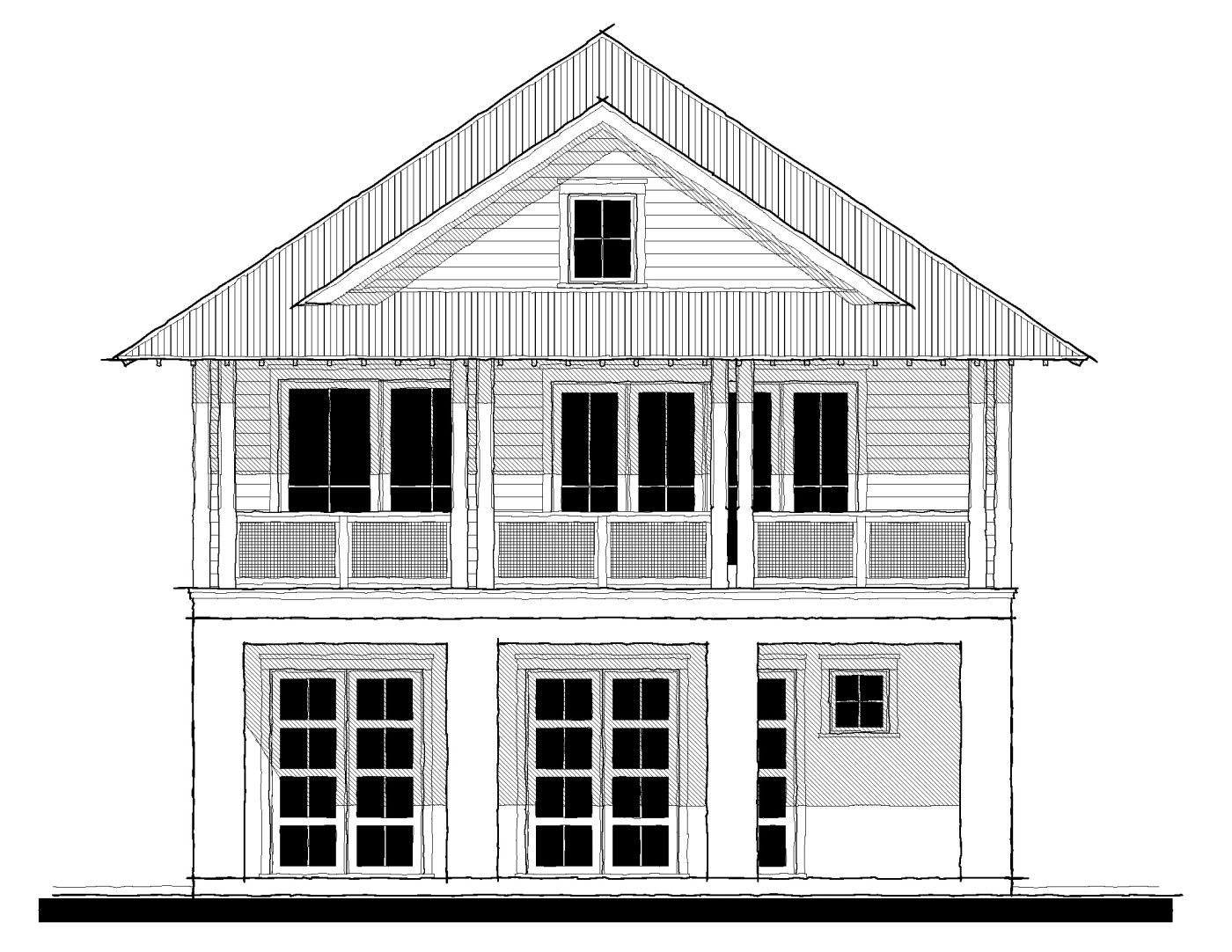 223103 Queens Cottage — featured elevation