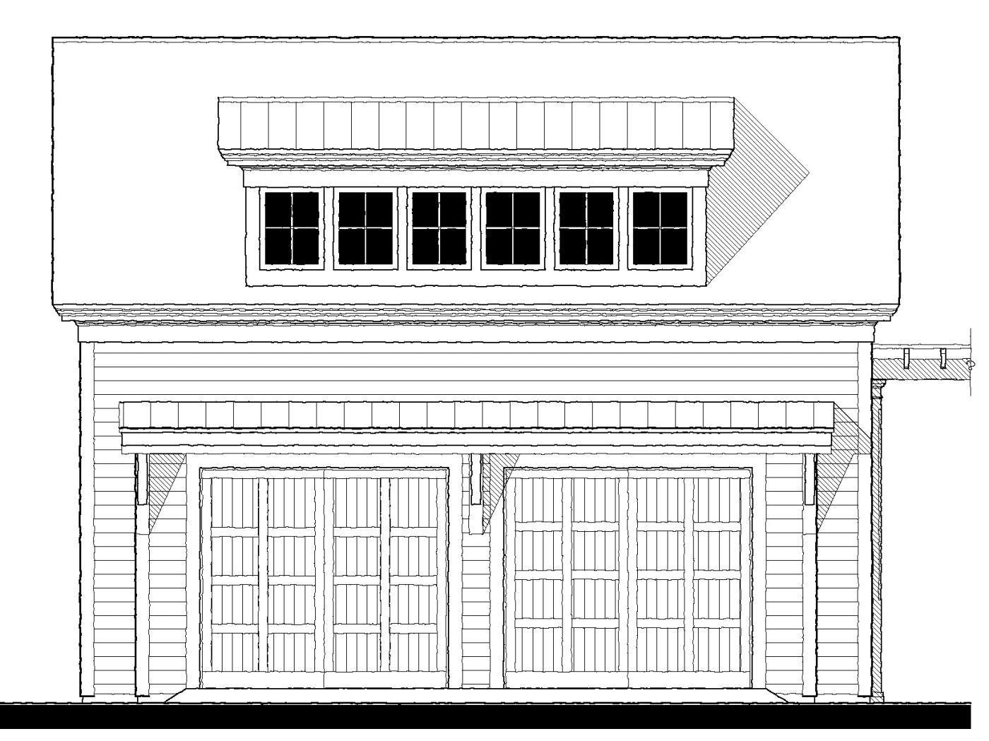 22316 Garage — featured elevation