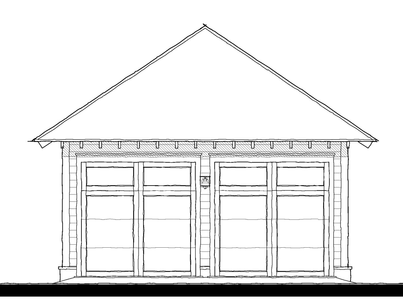 223204 Garage — featured elevation