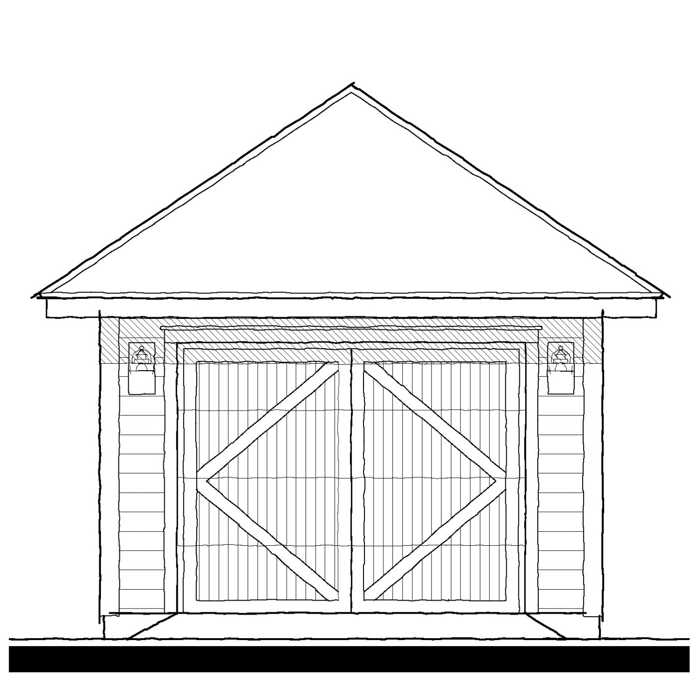 22513 Garage — featured elevation