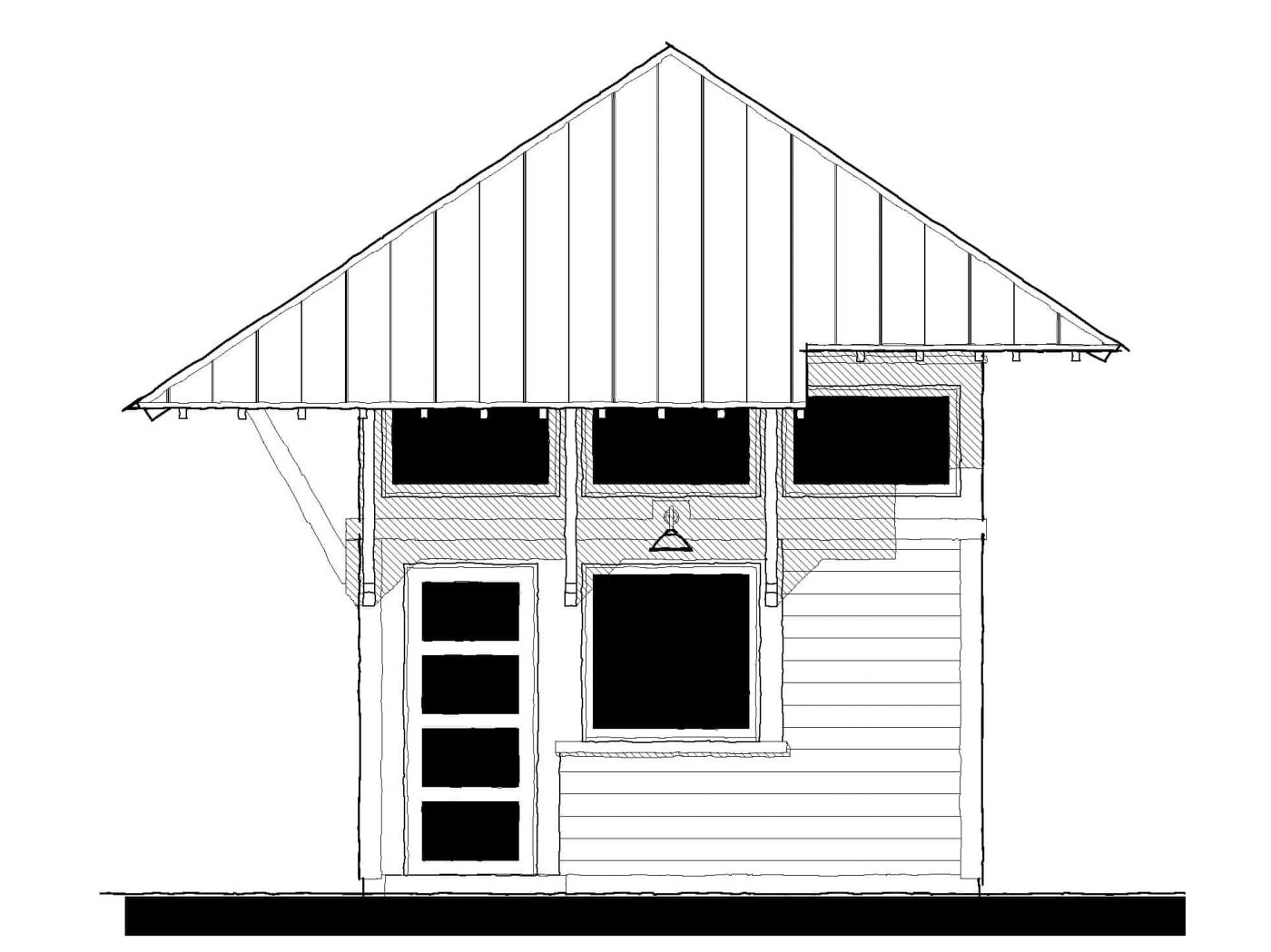 22594 Shed — featured elevation