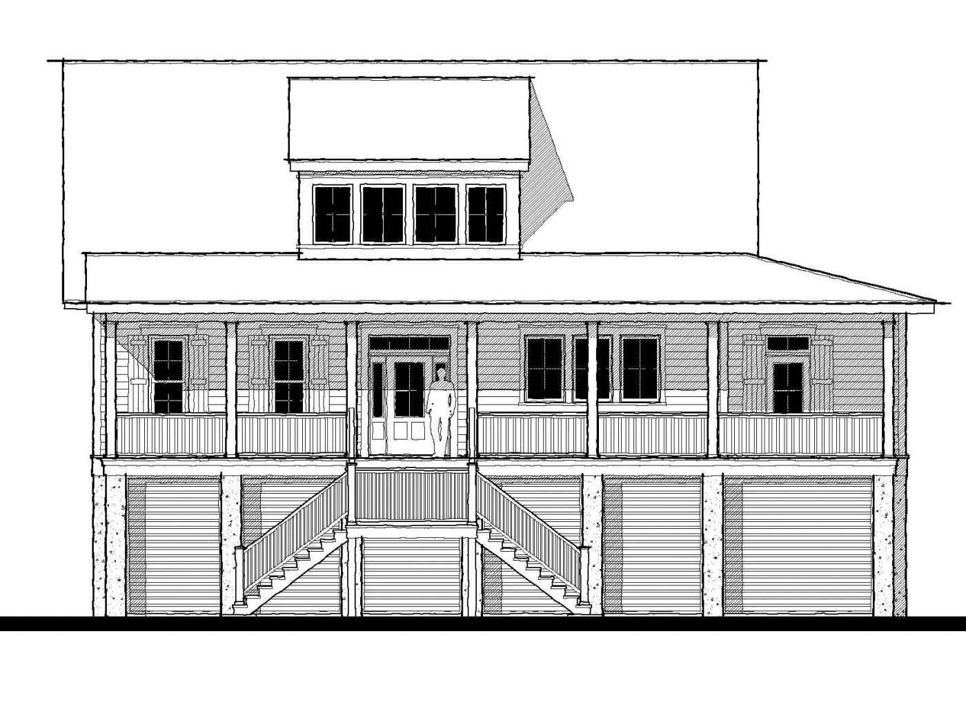 May River Cottage (26326) — featured elevation