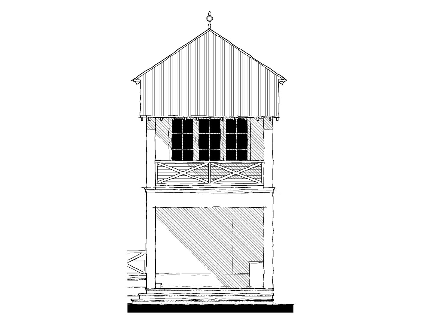 Pool Crofter (23345C) — featured elevation