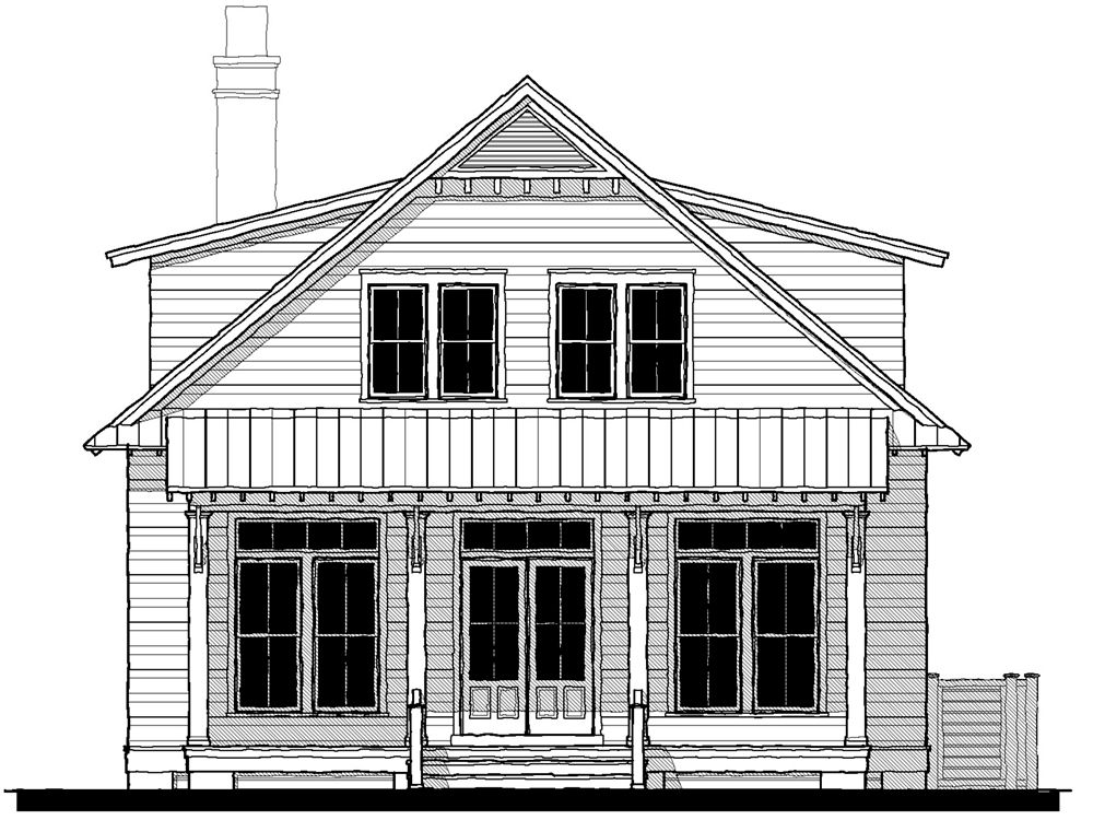 Tallapoosa River Retreat (22121) — featured elevation