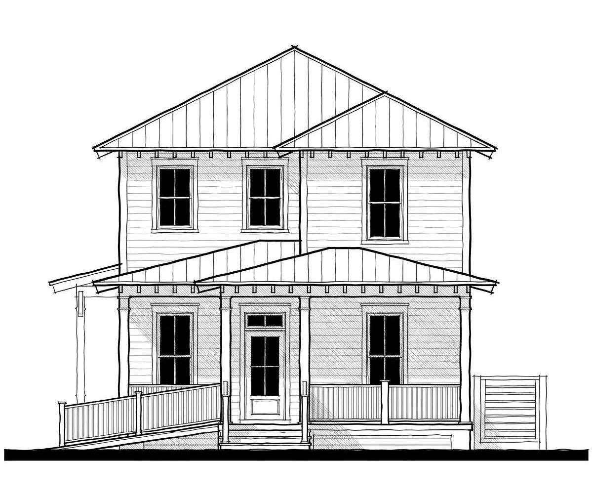 Seaside Lookout (253103) — featured elevation
