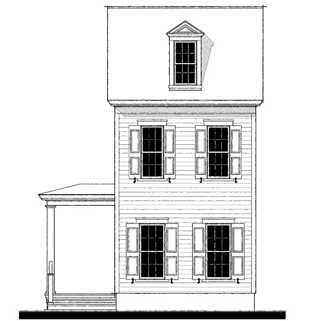 Allendale Townhouse — featured elevation