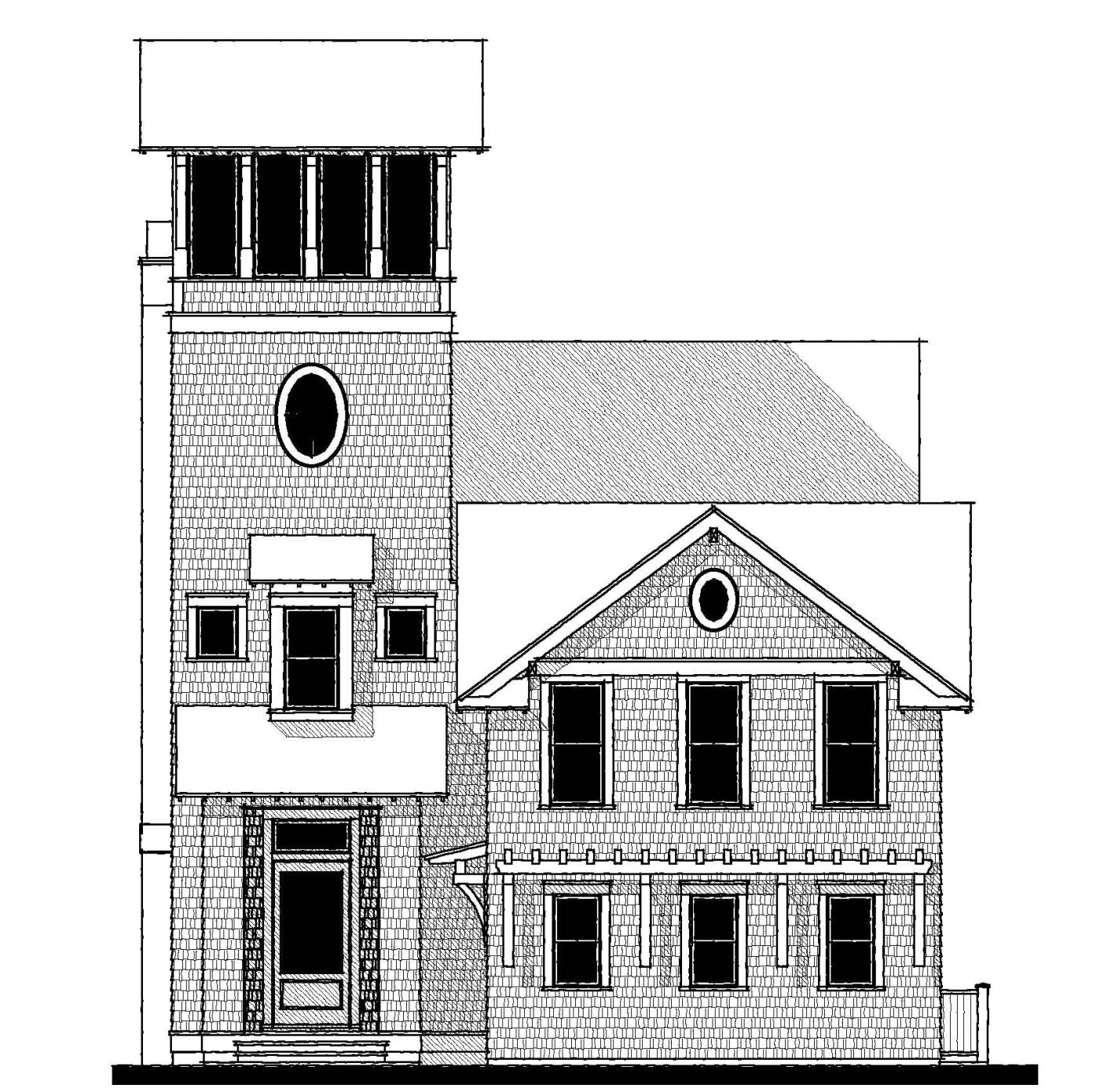 Allen's Tower (18127) — featured elevation