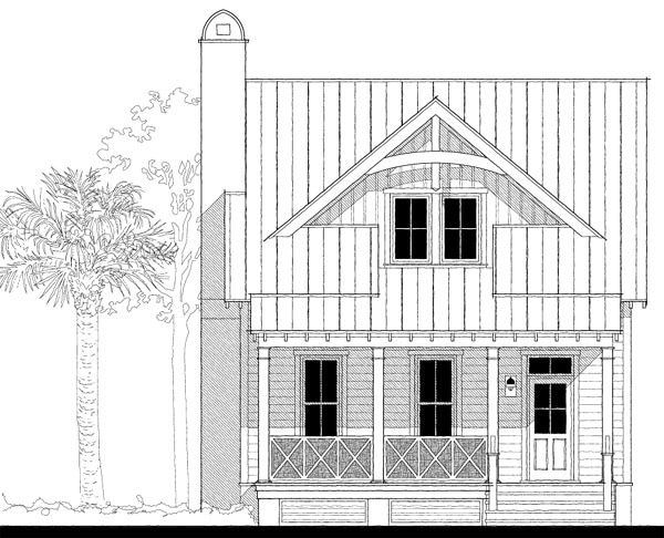 Ashepoo River House (063141) — featured elevation