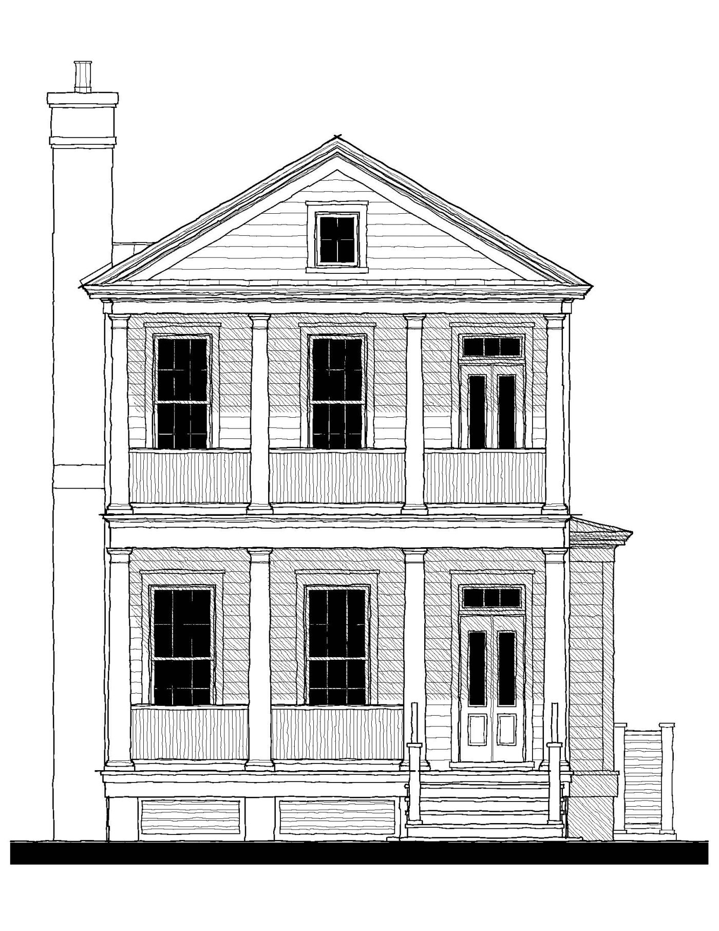 Barclay II (17367) — featured elevation
