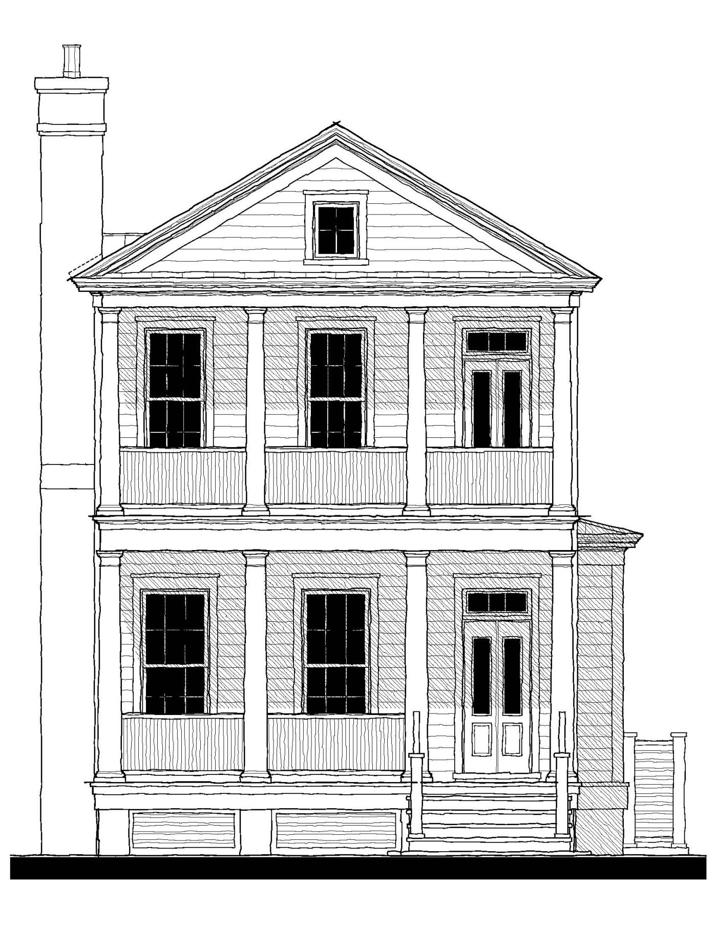 Barclay II — featured elevation