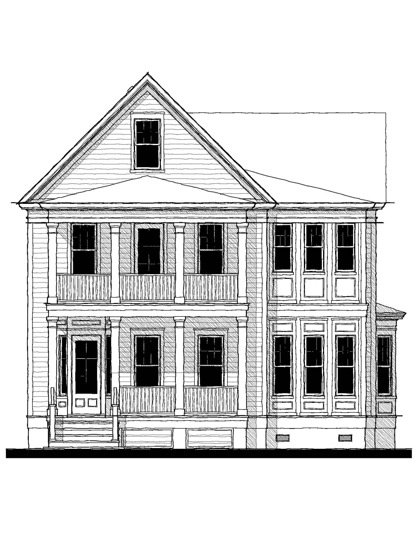 Bay Front Retreat (11321) — featured elevation