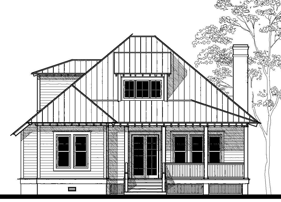 Bennett's Point Cottage (14380) — featured elevation