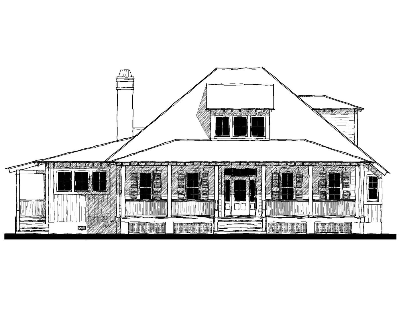Bermuda Bluff (14373) — featured elevation