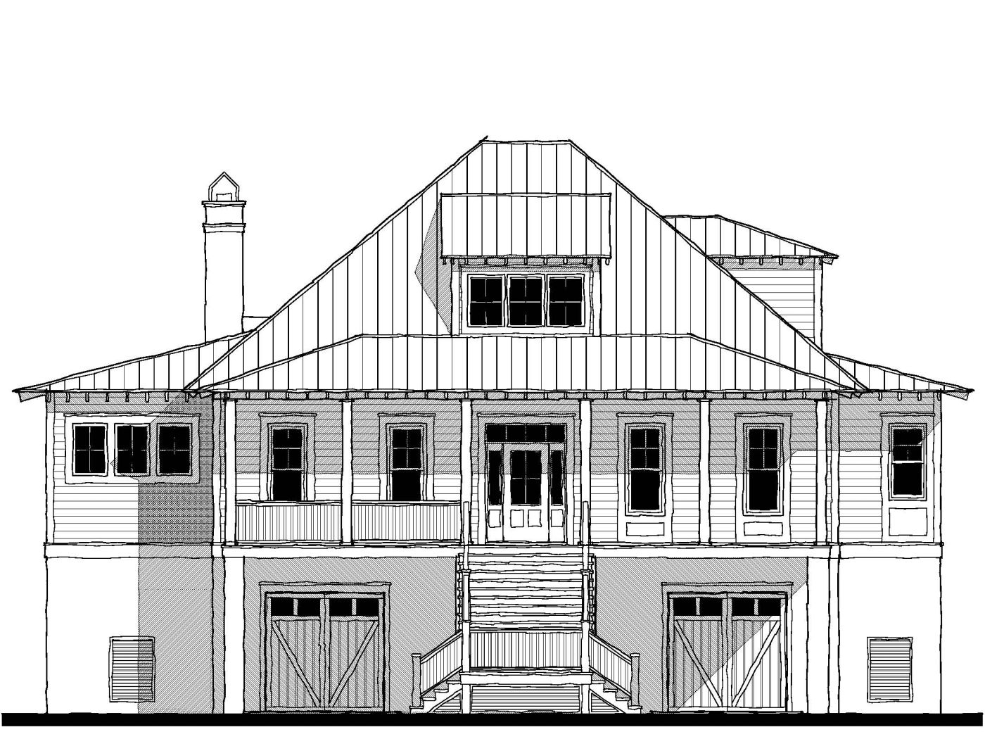 Bermuda Bluff Cottage (173184) — featured elevation