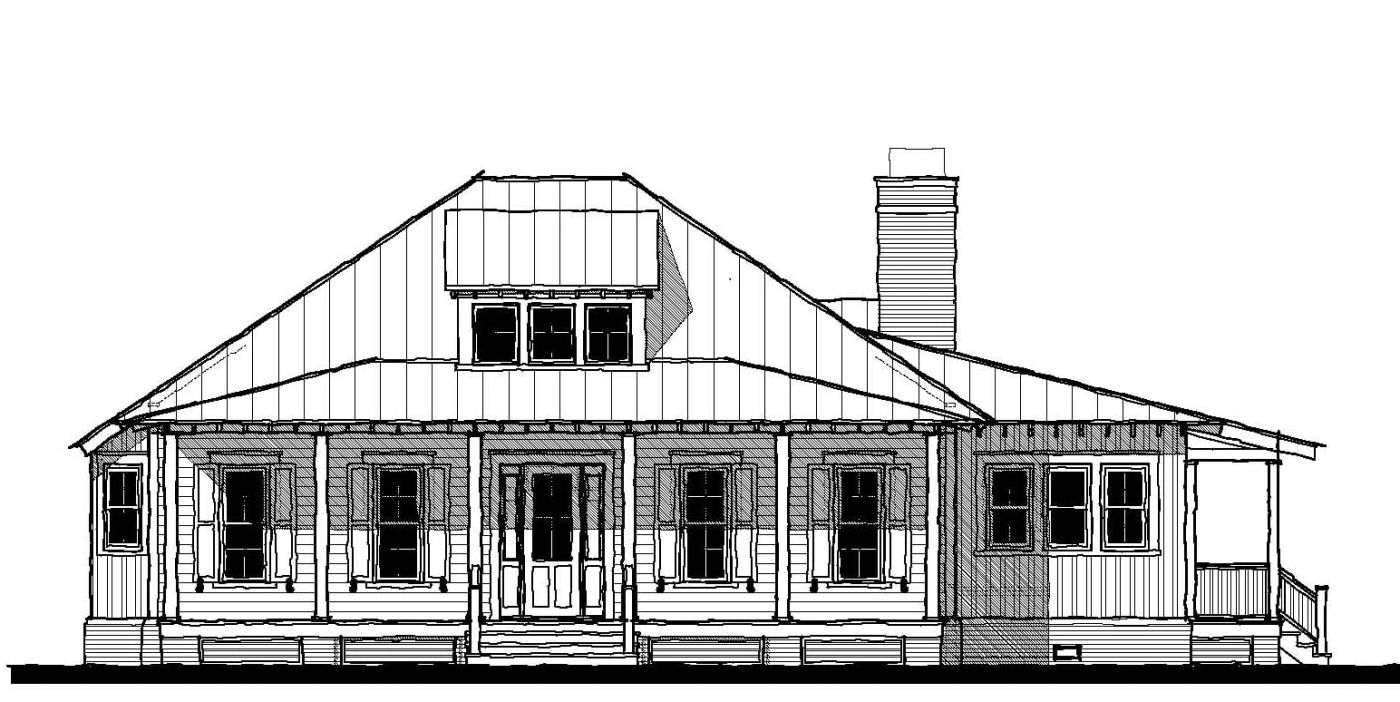 Bermuda Bluff Cottage (19368) — featured elevation