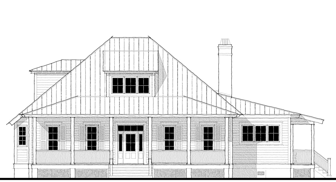 Bermuda Bluff Cottage (203165) — featured elevation
