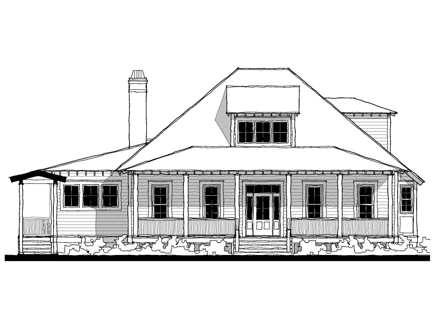 Bermuda Bluff II (08307) — featured elevation