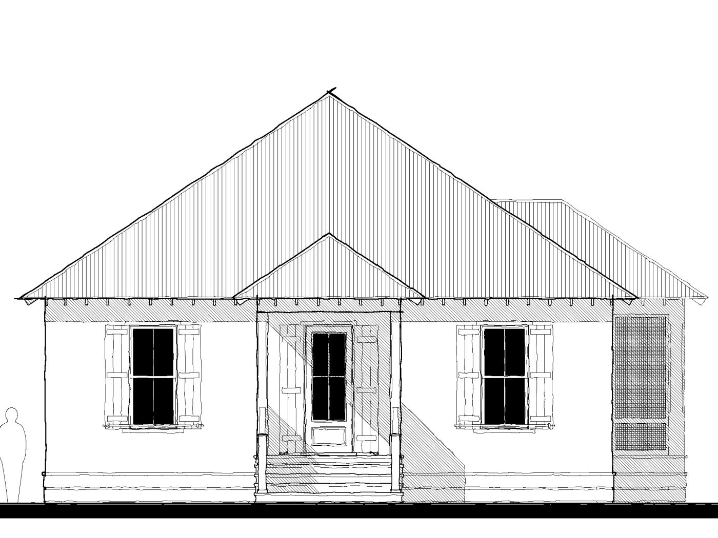 Boat Island Cottage (223177) — featured elevation