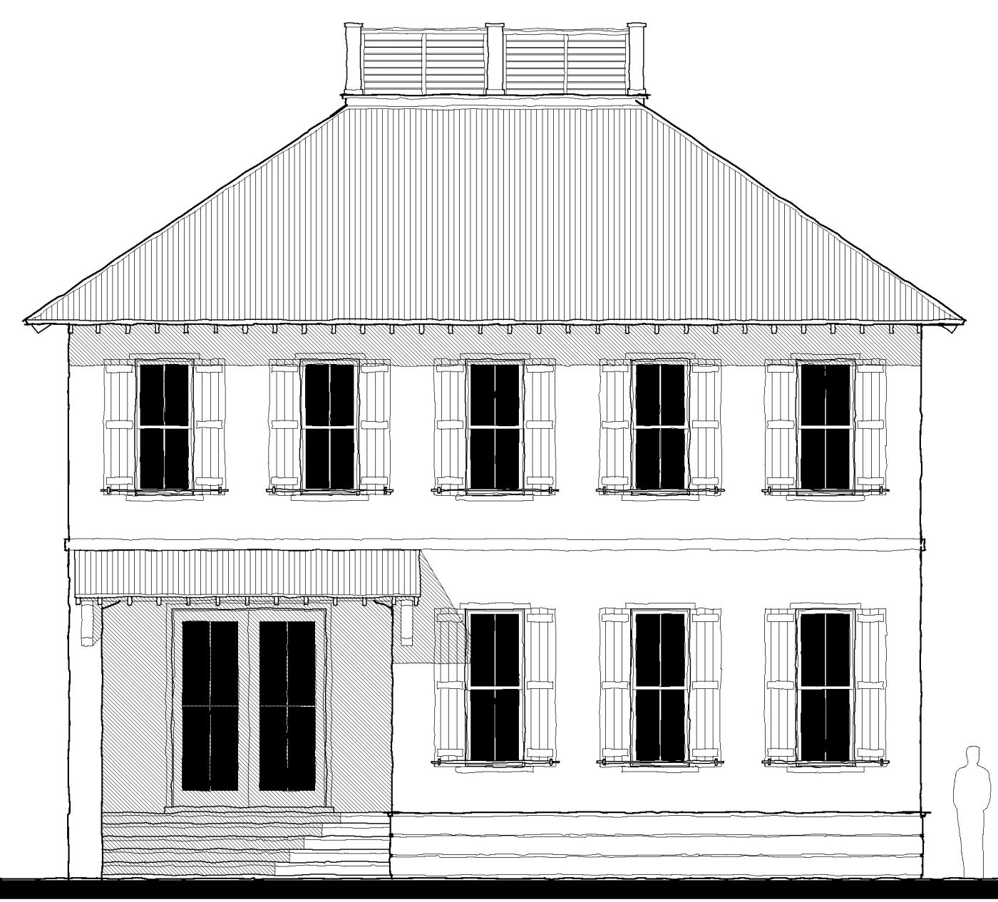 Bowlby House (21127) — featured elevation