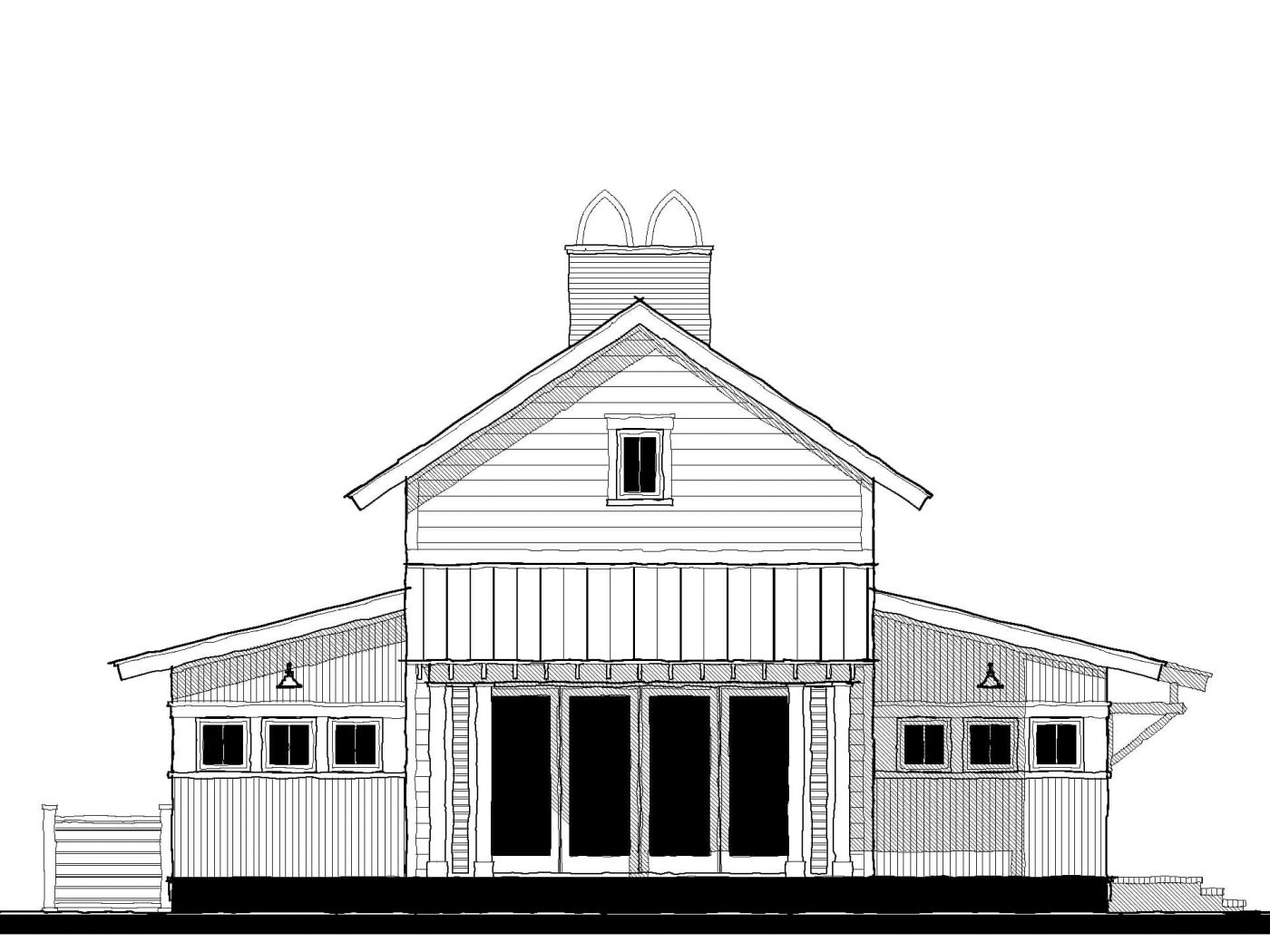Bunk House (21397) — featured elevation