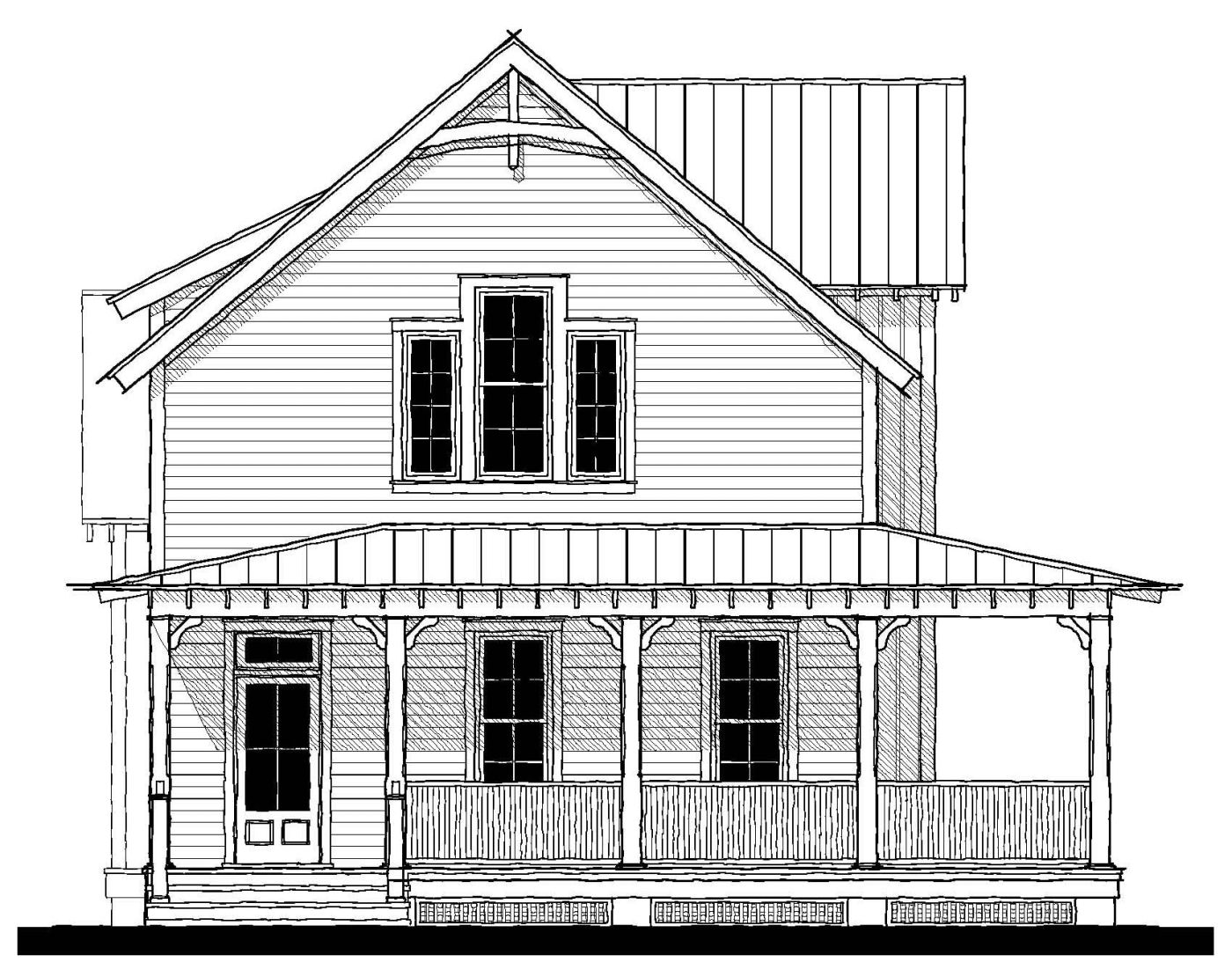 Camden (16368B) — featured elevation