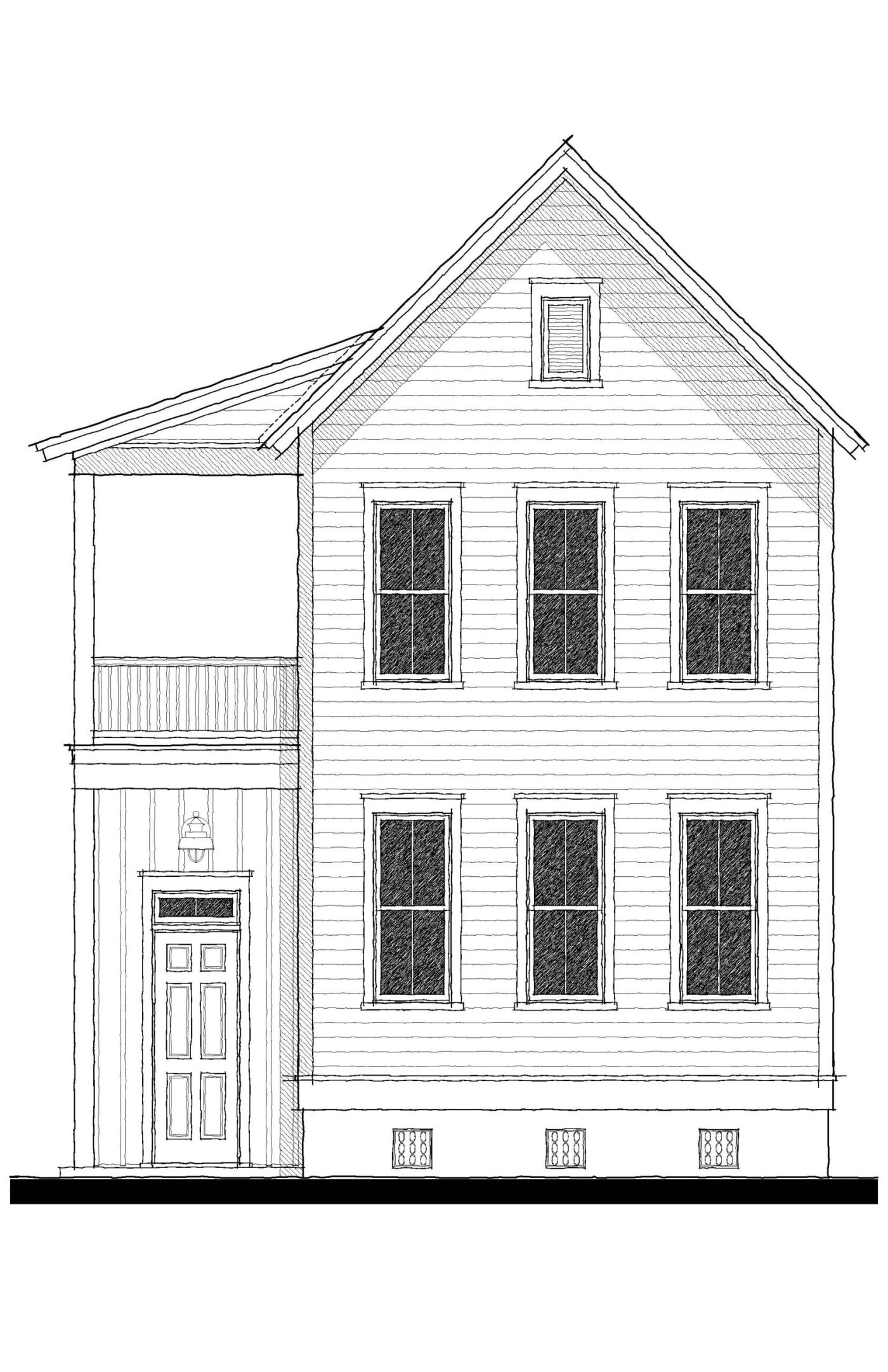 Cameron Avenue — featured elevation