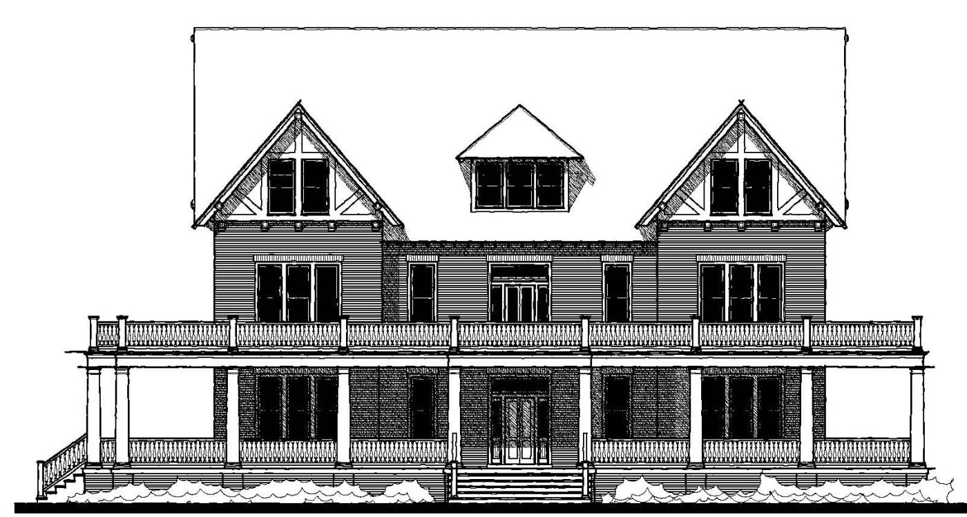 Caruther's Crossing Mansion Flats — featured elevation