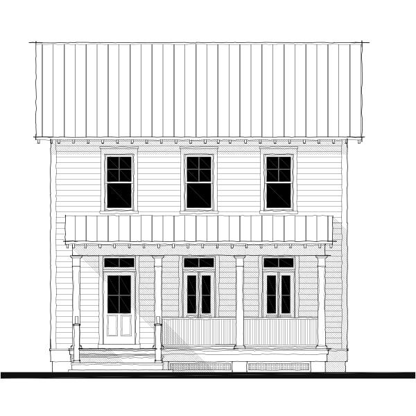 Conroy Cottage (15116B) — featured elevation