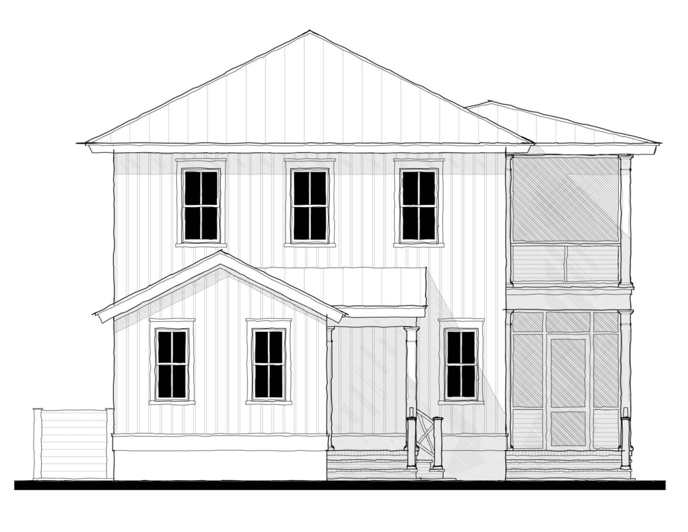 Conroy Cottage 233139 — featured elevation