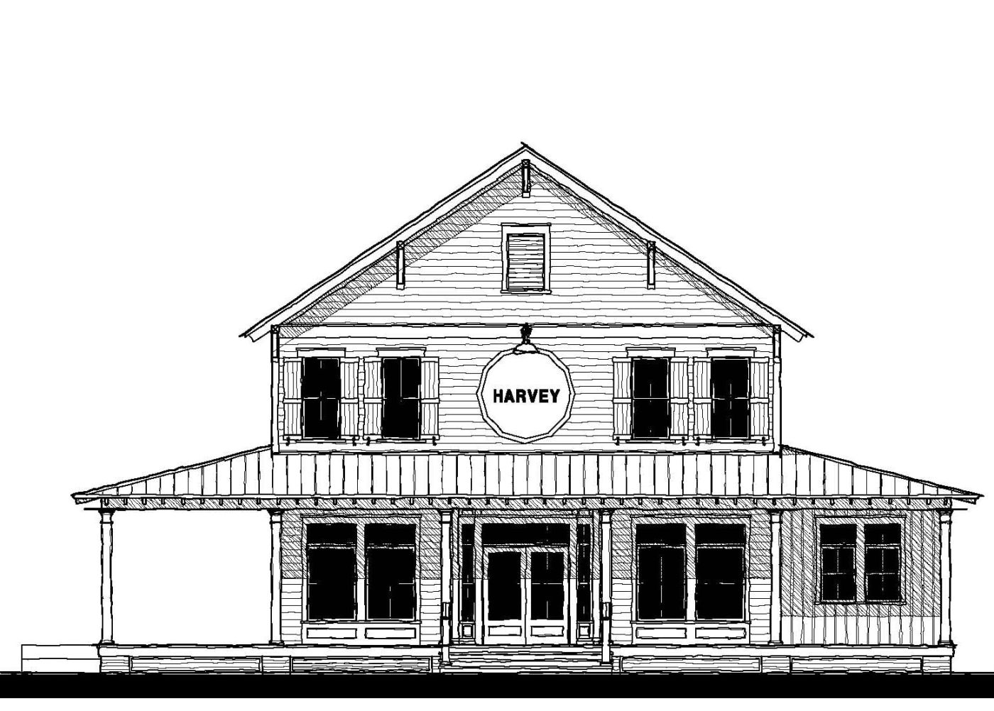 Dentist Office Building (19208) — featured elevation