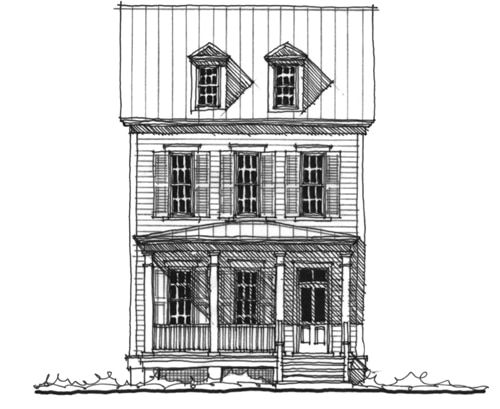 Drayton II — featured elevation