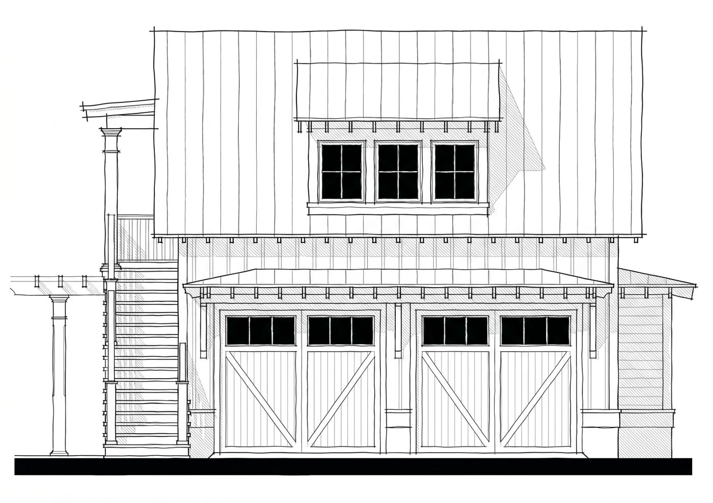 14331 Garage — featured elevation