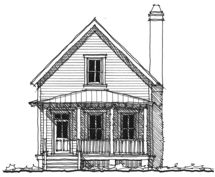 Euhaw Creek — featured elevation