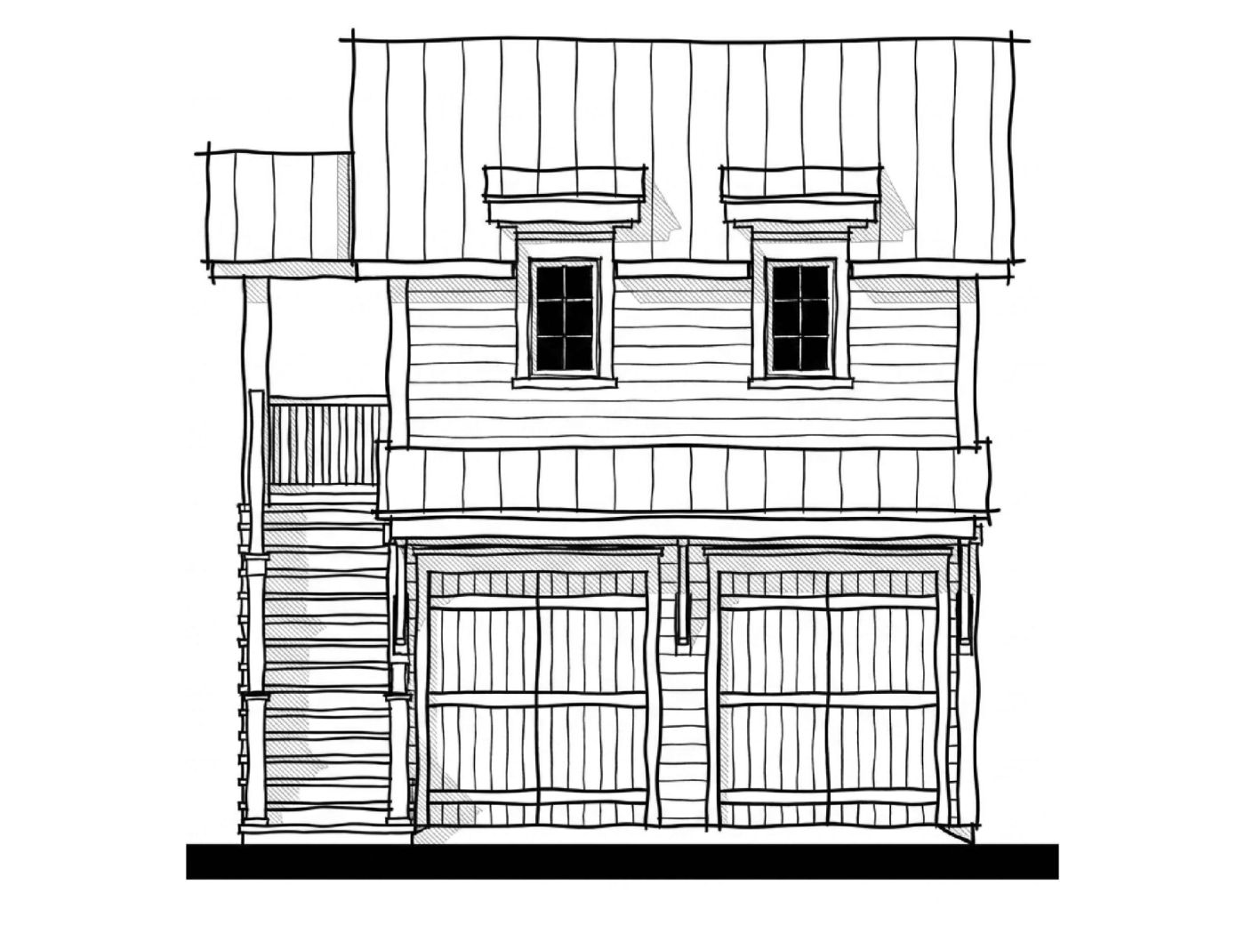 Cart Barn (243122) — featured elevation