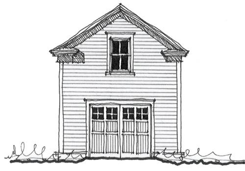 1 Car Garage Plans