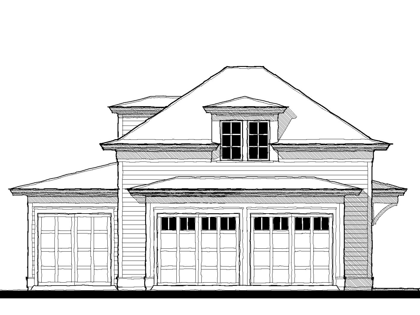 Garage (213191G) — featured elevation