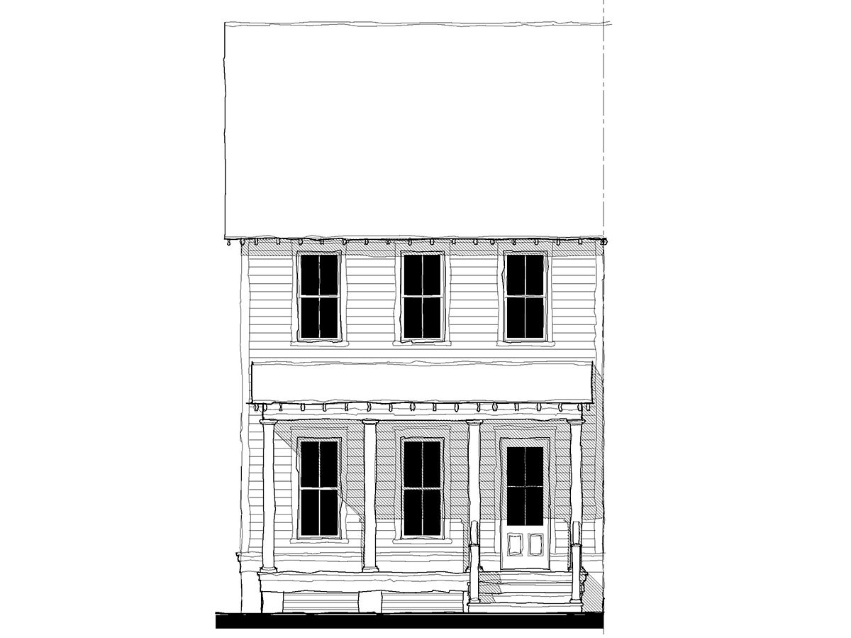Greenlawn Townhouse (20215B1) — featured elevation