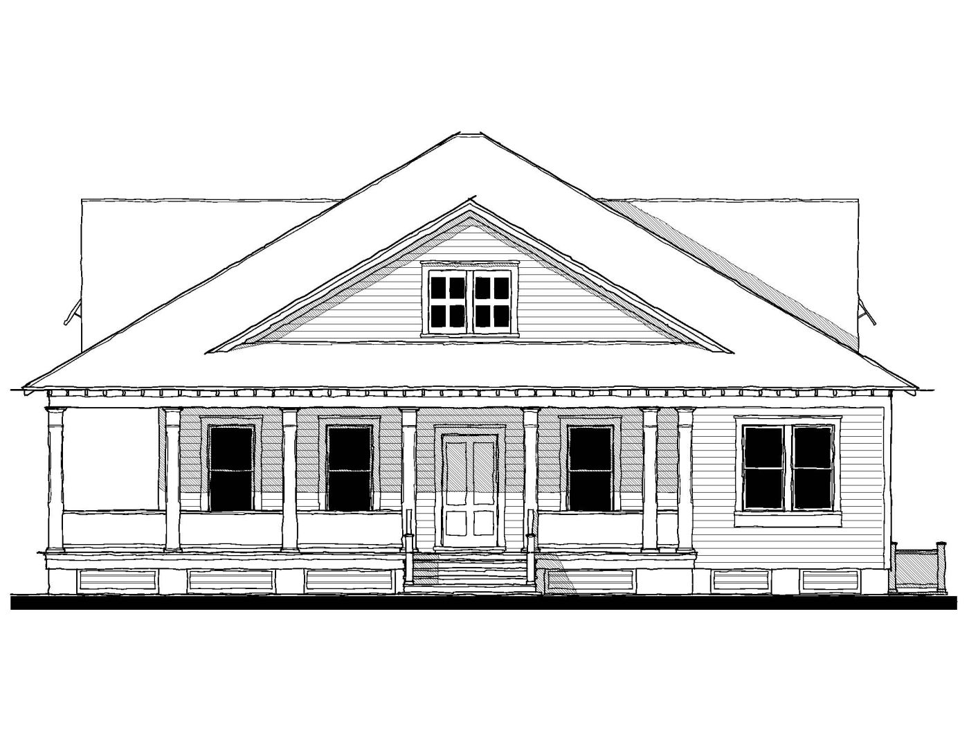 Inlet Retreat (053120) — featured elevation