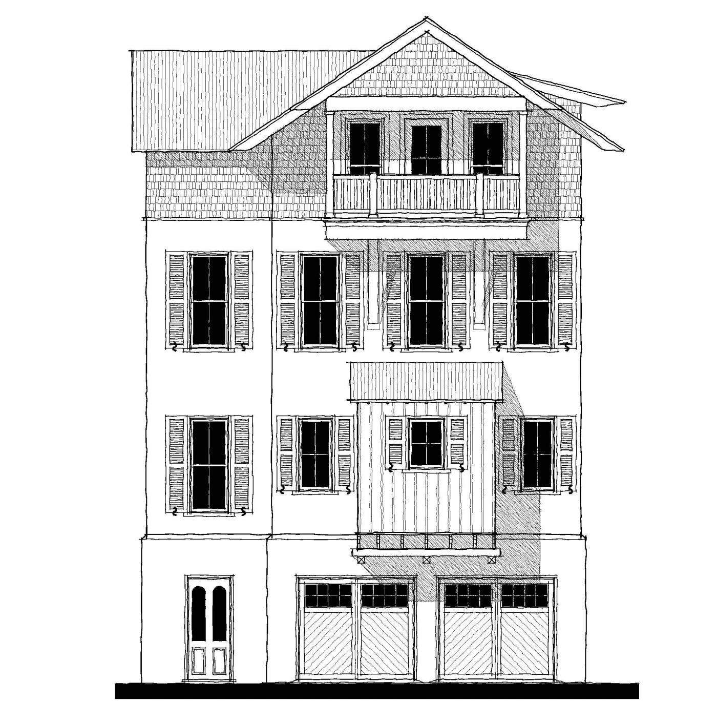 Lady's Island Roost (05122) — featured elevation