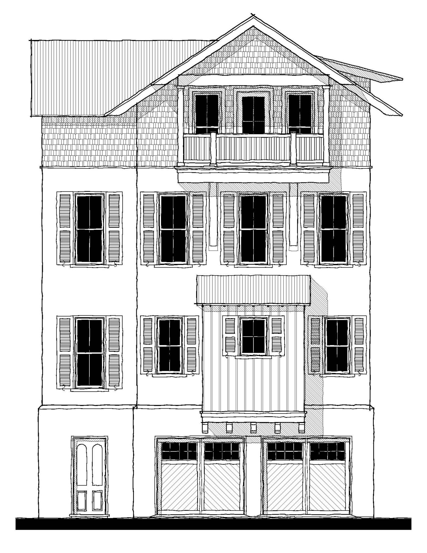 Ladys Island Roost — featured elevation