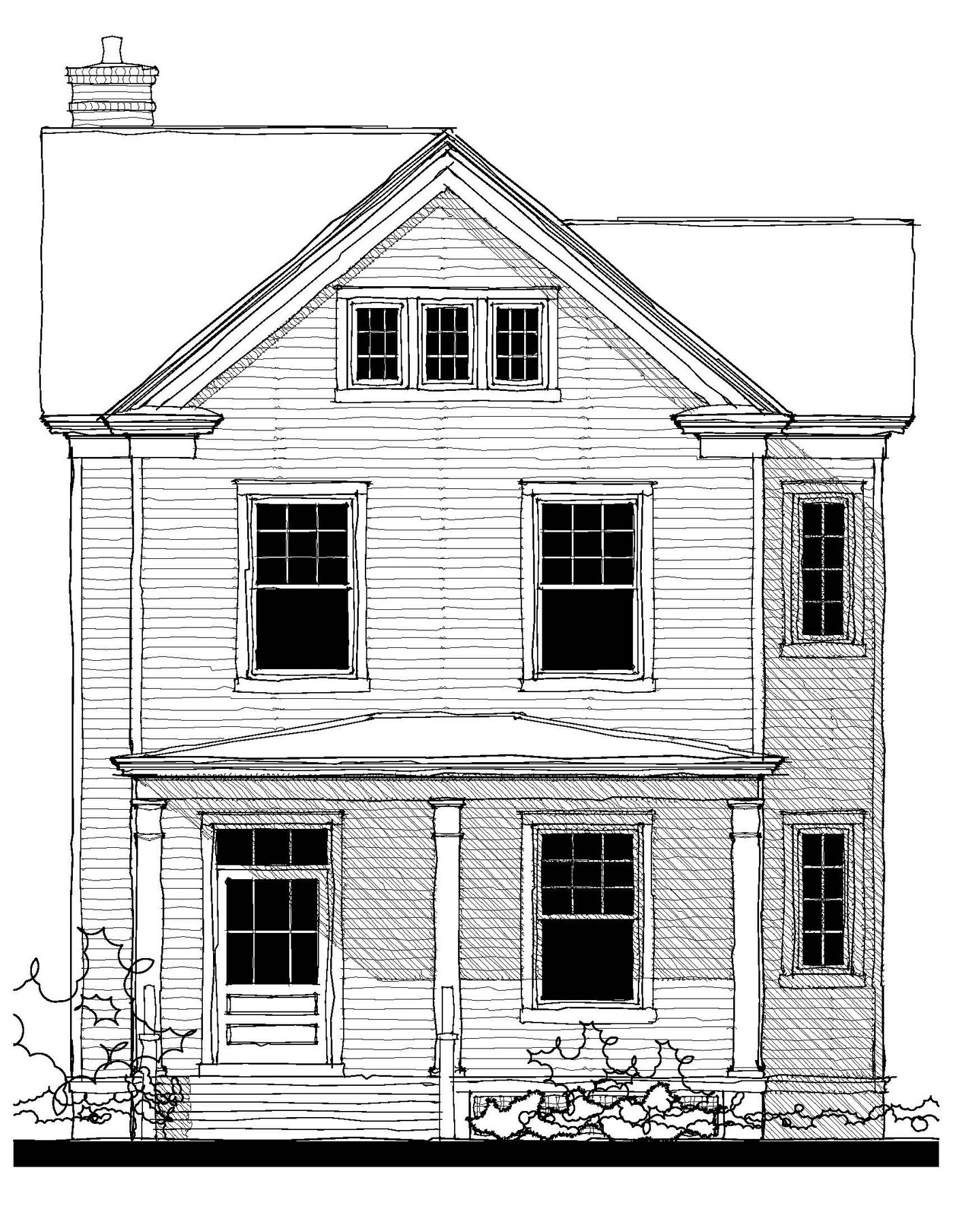 Longview Village — featured elevation