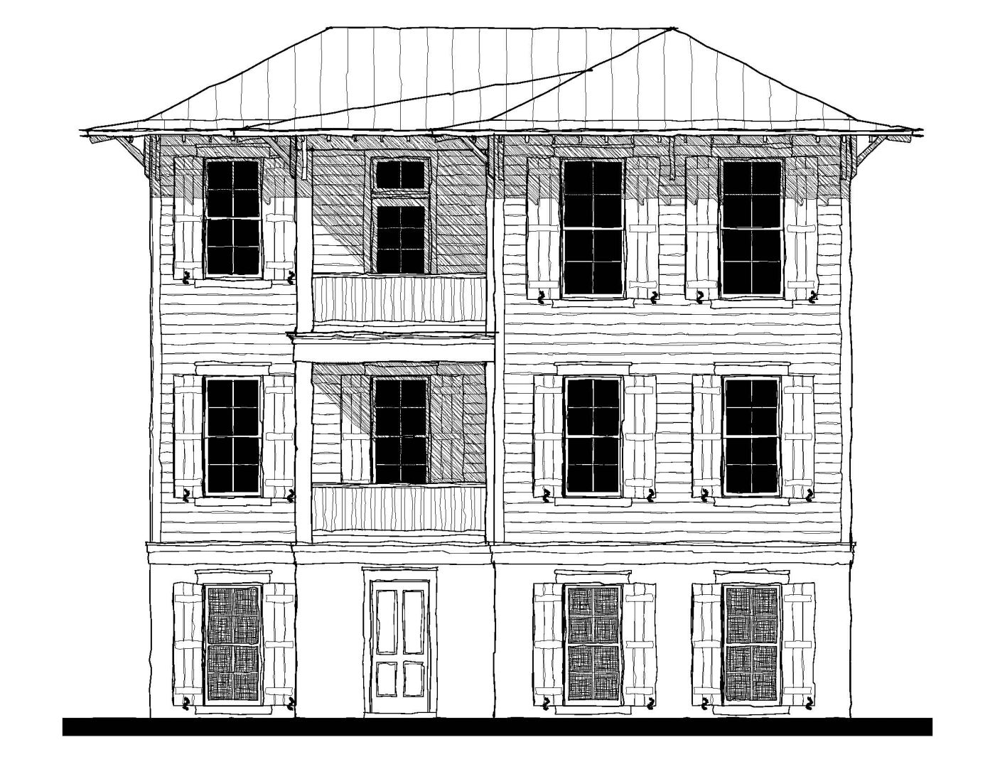 Marshview III (05337) — featured elevation