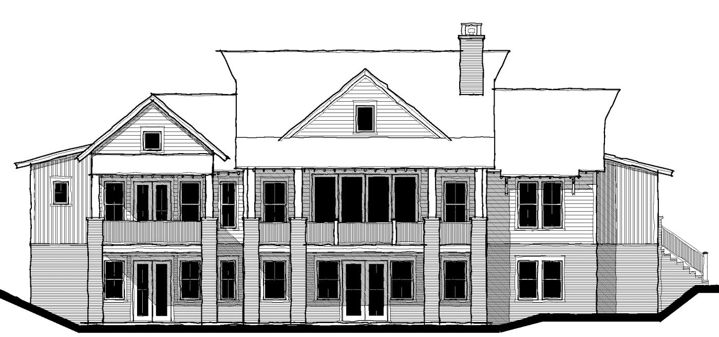 Maverick Springs Lodge (21378) — featured elevation