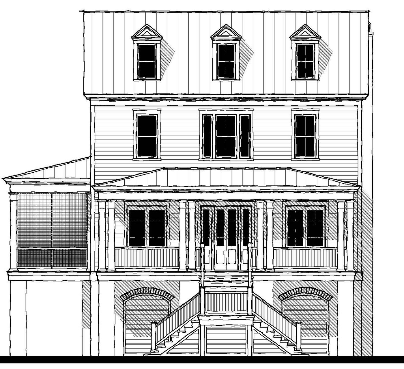 Morgan Hall (193100) — featured elevation